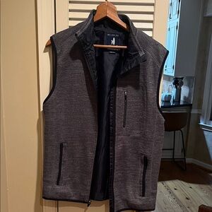 johnnie-O Dark Gray Sleeveless Vest for Men
